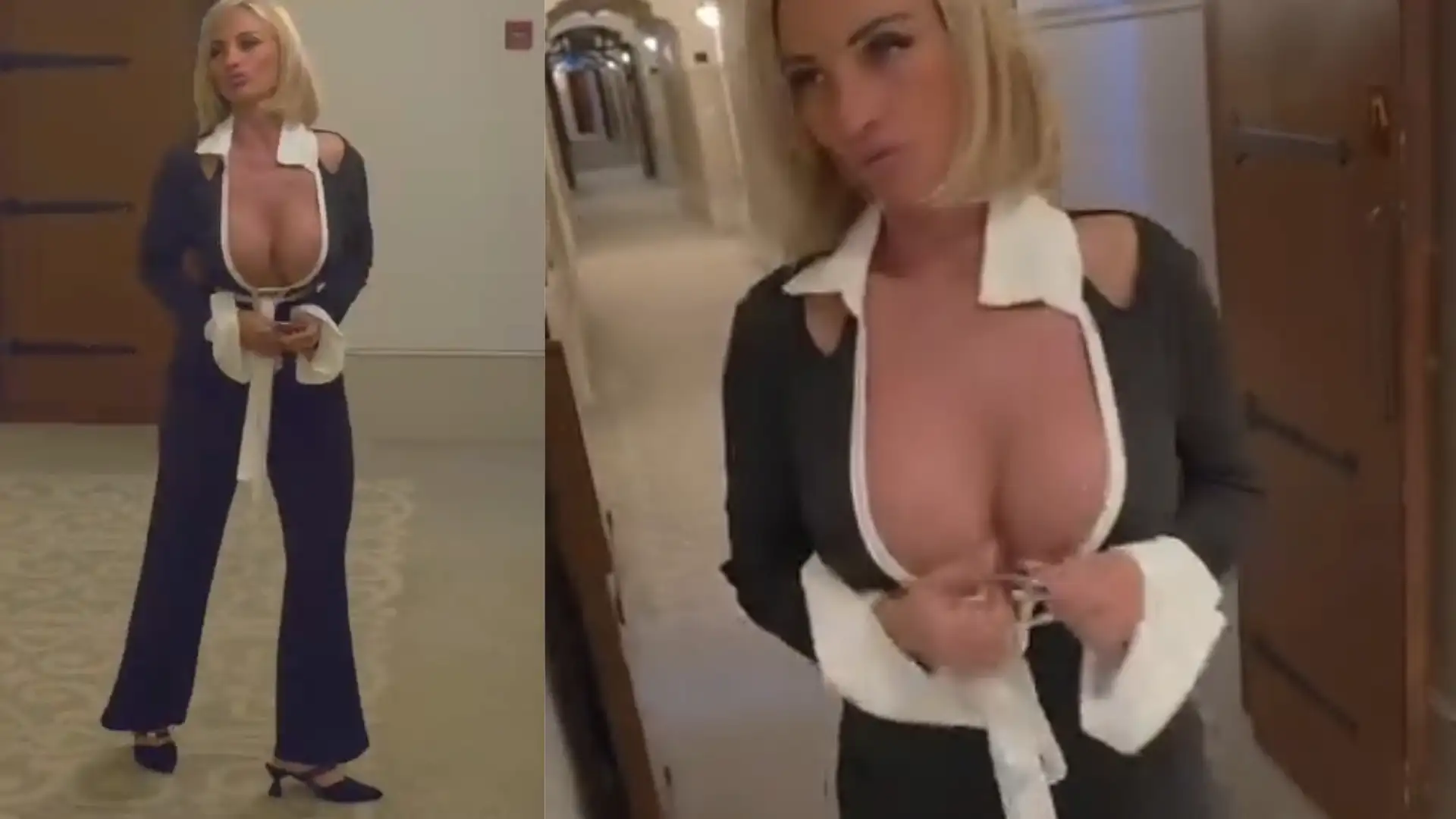 La MILF “Candy Samira” rebotando sus ricas tetas con elegancia